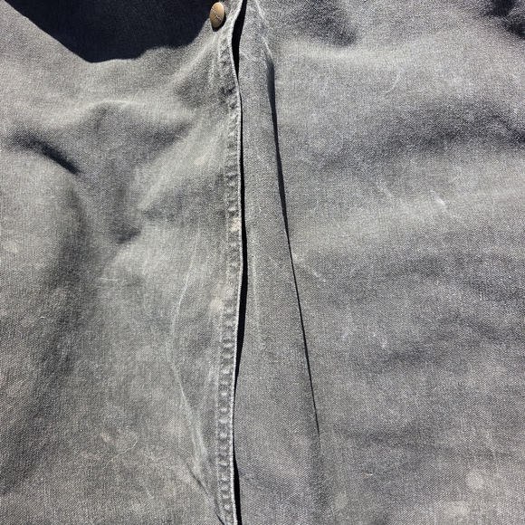 Carhartt C70 Sherpa Lined Jacket  XL Mens Green Canvas Duster Chore Barn USA - Picture 8 of 15